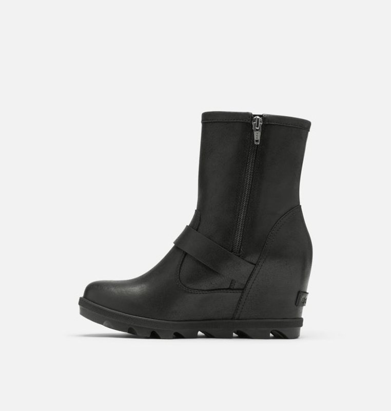 Sorel Dam Wedges Svarta - Joan Of Arctic™ Ii Moto Boot - BSX-561028